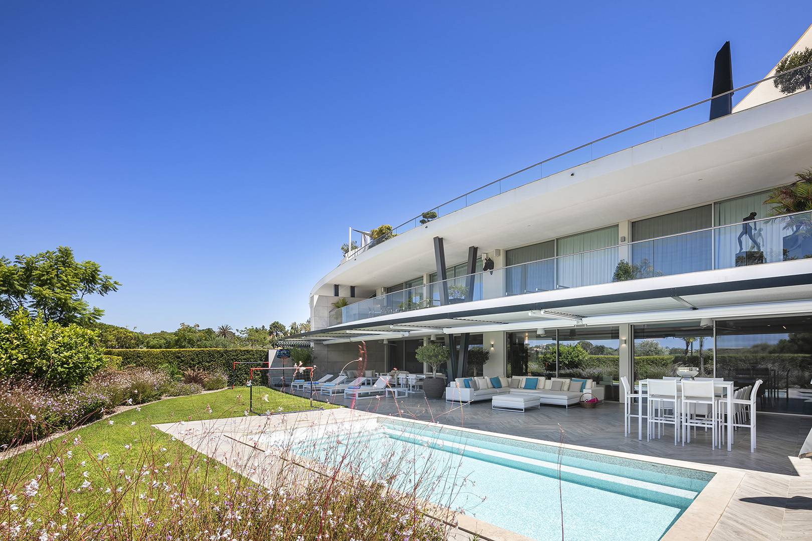 Modern Residence with Luxurious Amenities and Stunning Lake Views in Quinta do Lago Algarve #QPSAV, Portugal,