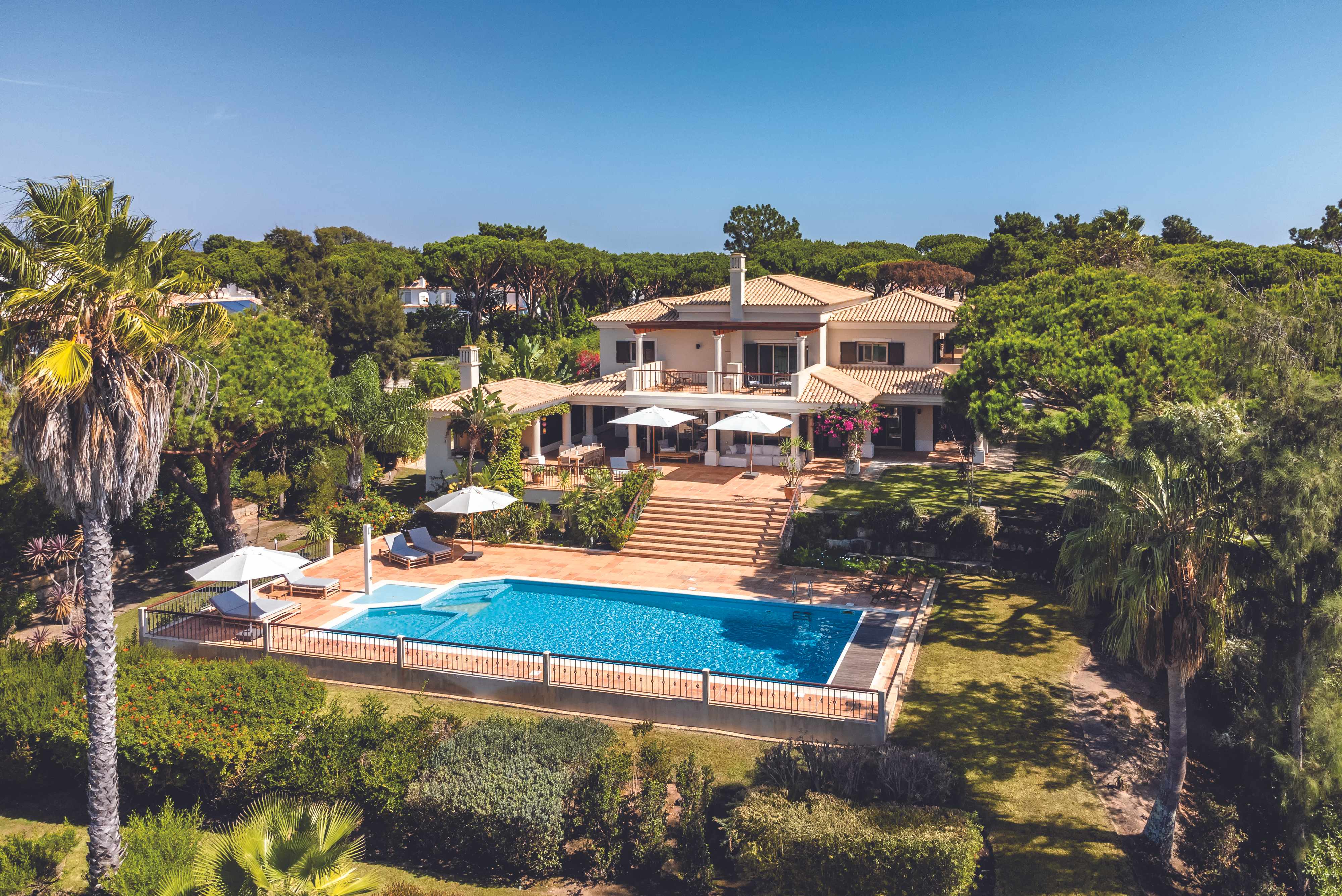 Portugal,,Beautiful Villa Boardering a Golf Course in Quinta do Lago Algarve #QPSA/POR