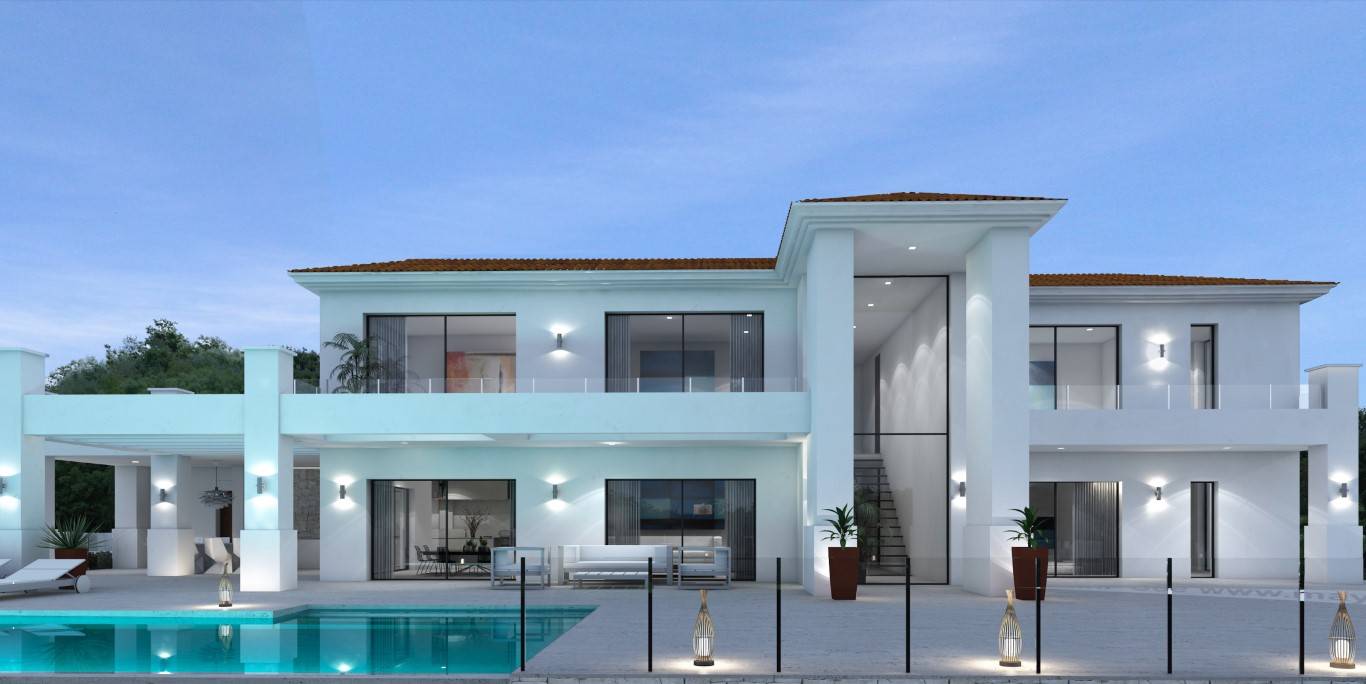 Spain,,Beautiful Spacious Villa located on the first line in Moraira #DMA/SP