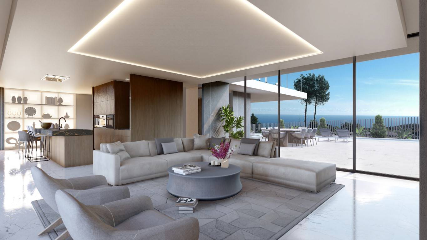 Spain,,Beautiful Newly Built Villa with Breathtaking Sea and Mountain views #DMA/SP
