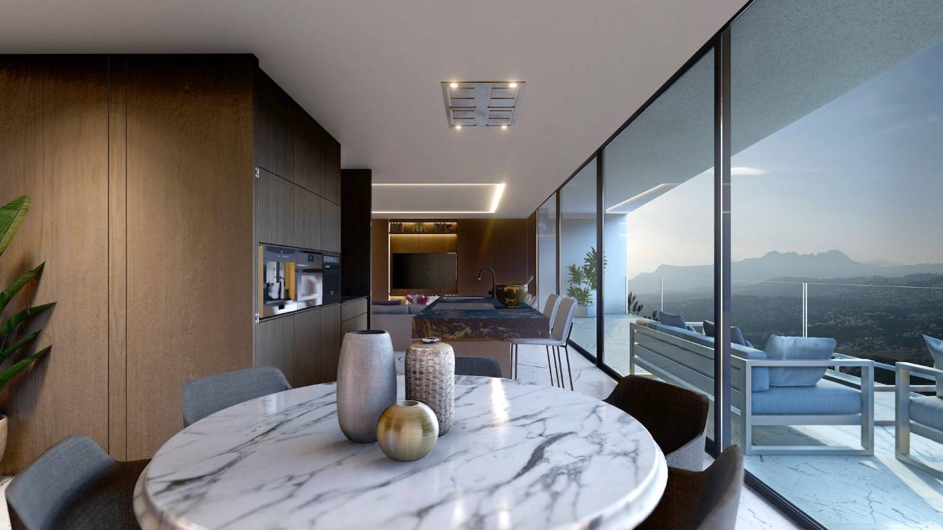 Spain,,Beautiful Newly Built Villa with Breathtaking Sea and Mountain views #DMA/SP
