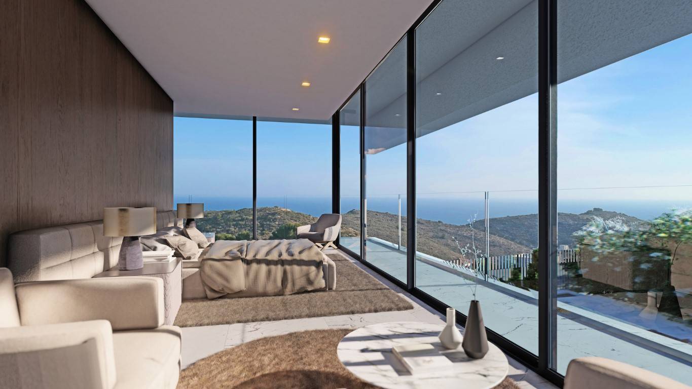 Spain,,Beautiful Newly Built Villa with Breathtaking Sea and Mountain views #DMA/SP
