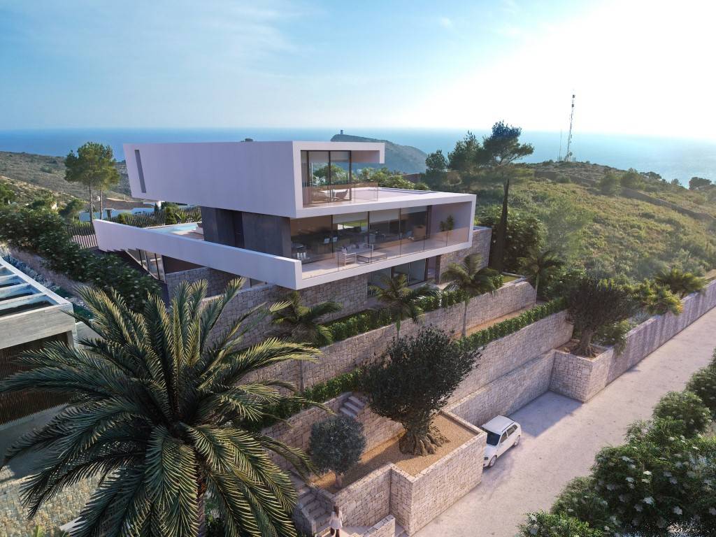 Spain,,Beautiful Newly Built Villa with Breathtaking Sea and Mountain views #DMA/SP