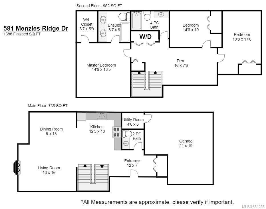 Nanaimo, BC V9R 0C4,581 Menzies Ridge Dr