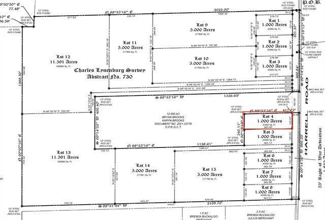 Howe, TX 75459,LOT 4 Harrell Road