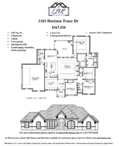 Azle, TX 76020,1161 Horizon Trace Drive