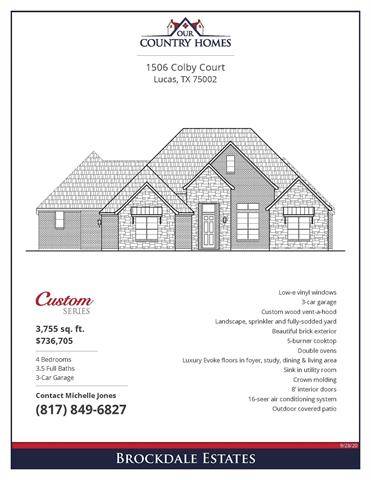 Lucas, TX 75002,1506 Colby Court