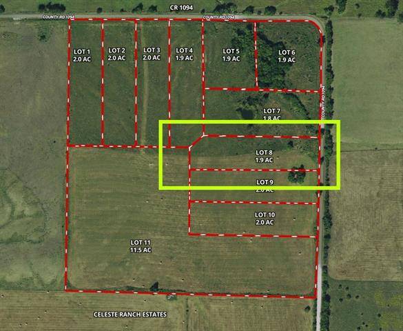 Celeste, TX 75423,Lot 8 County Road 1094