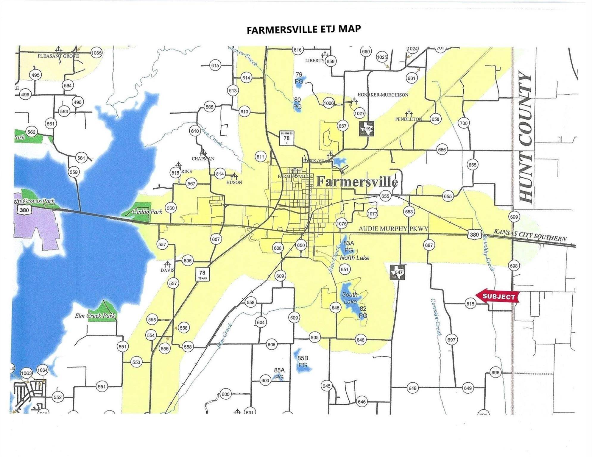 Farmersville, TX 75442,000 County Road 818