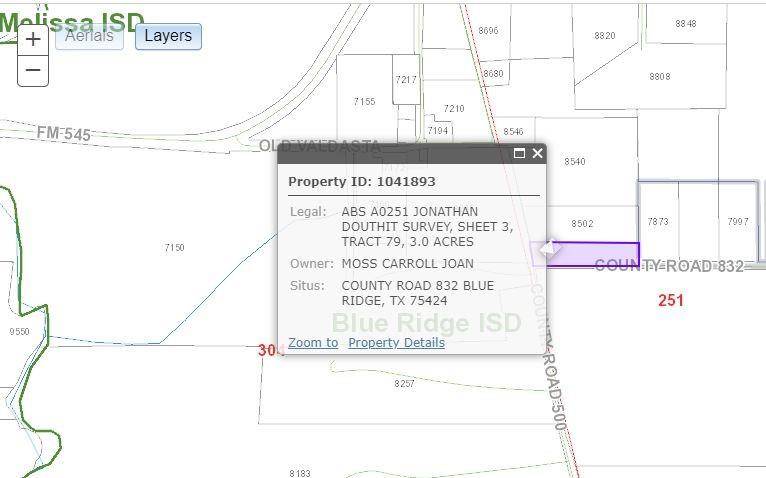 Blue Ridge, TX 75424,3 AC County Road 832