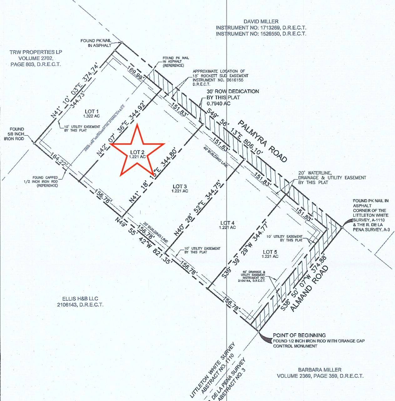 Palmer, TX 75152,Lot 2 Palmyra Road