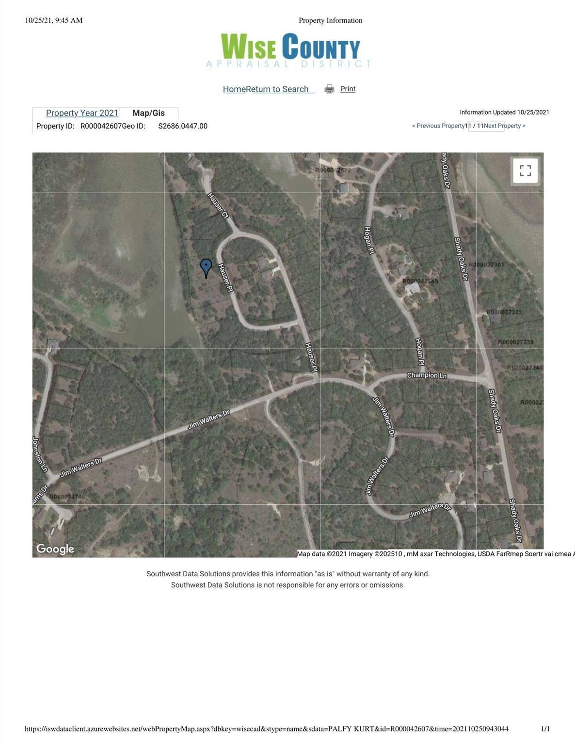 Runaway Bay, TX 76426,Lot 41 Hauser Place