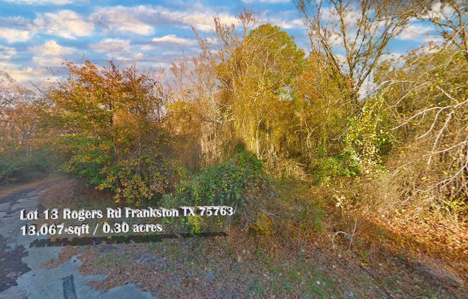 Berryville, TX 75763,Lot 13 Rogers Road