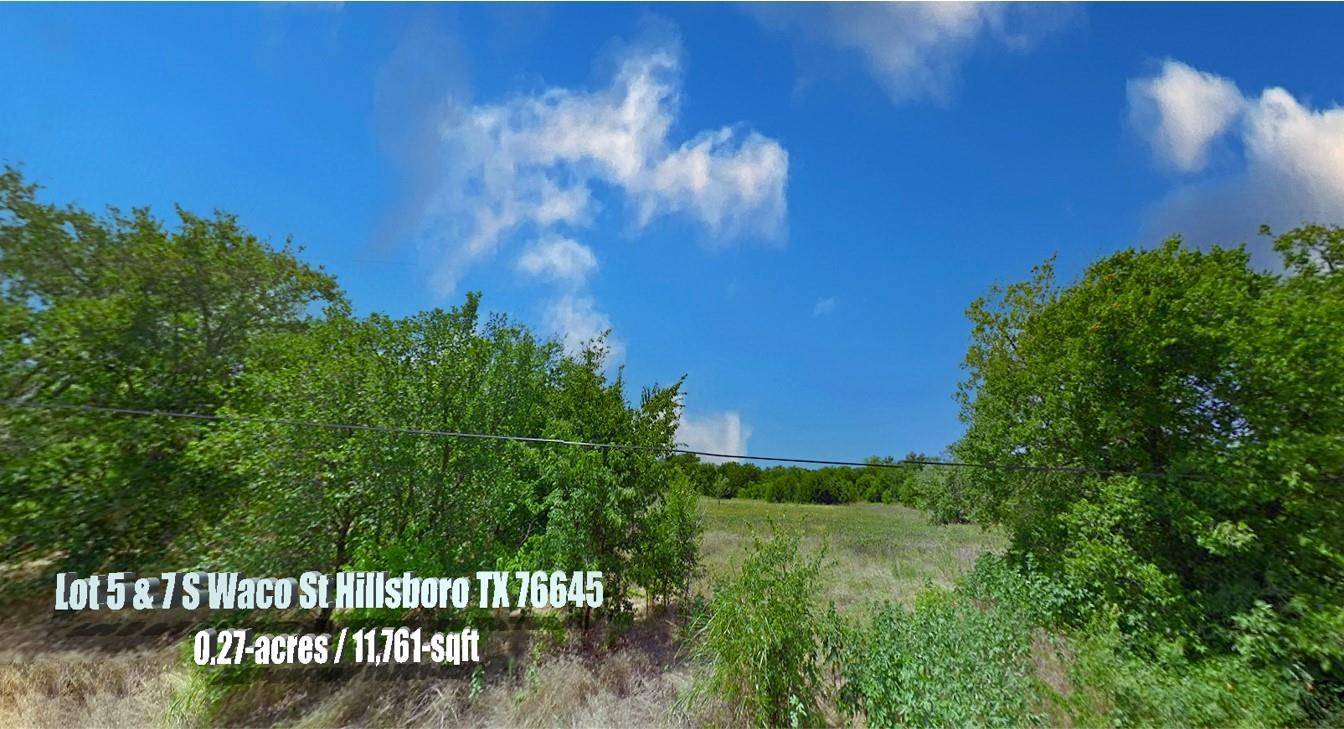 Hillsboro, TX 76645,Lot 5 & 7 S Waco Street