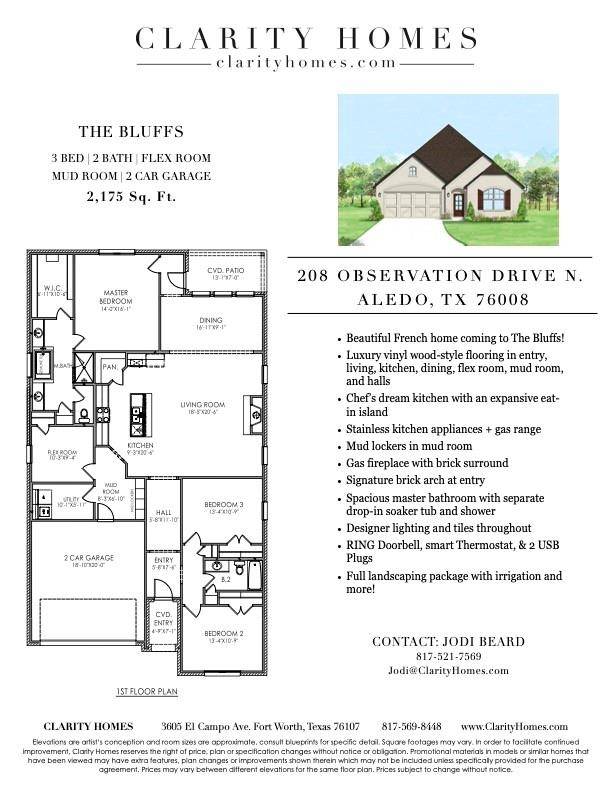 Aledo, TX 76008,208 Observation Drive