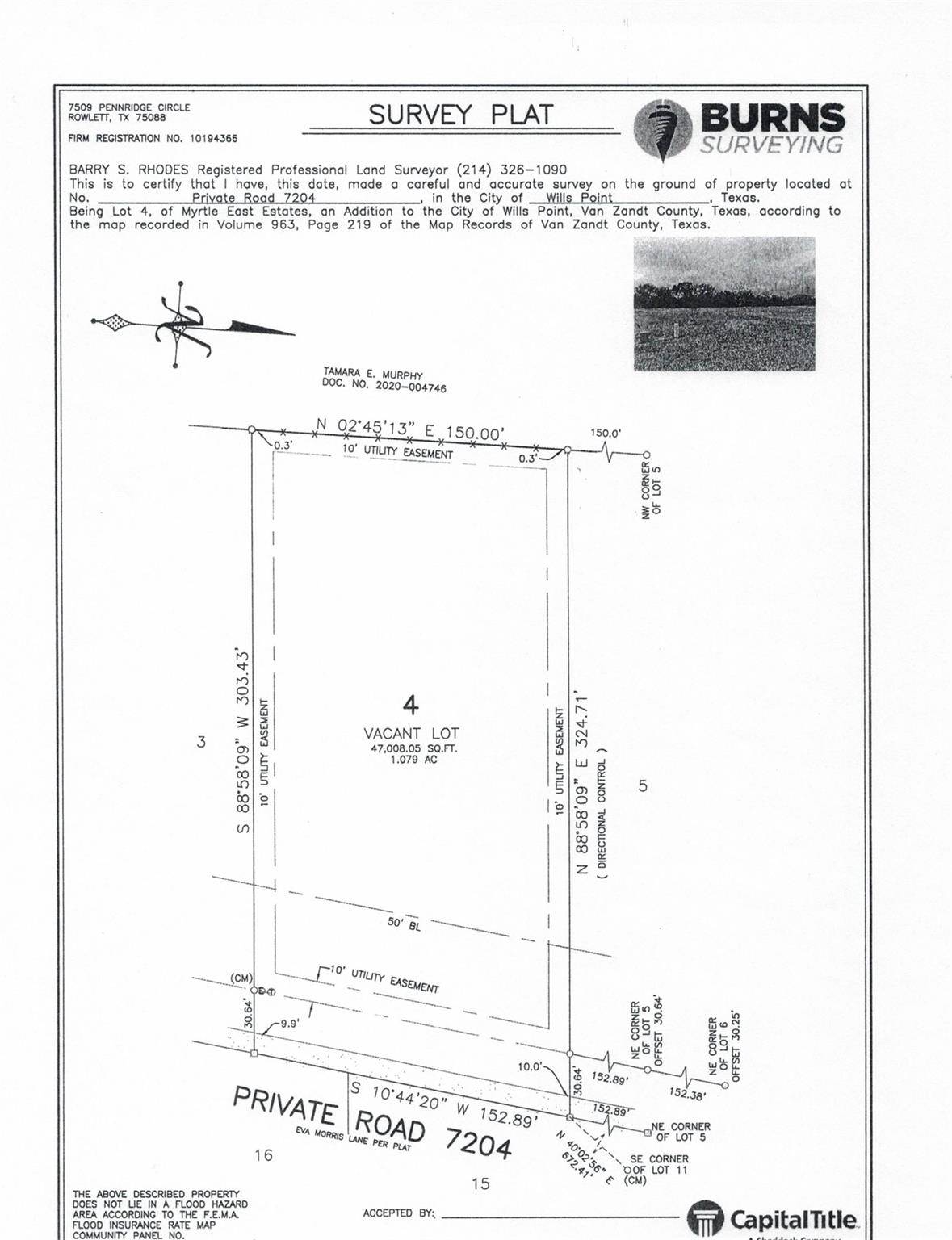 Wills Point, TX 75169,Lot 4 Private Road 7204