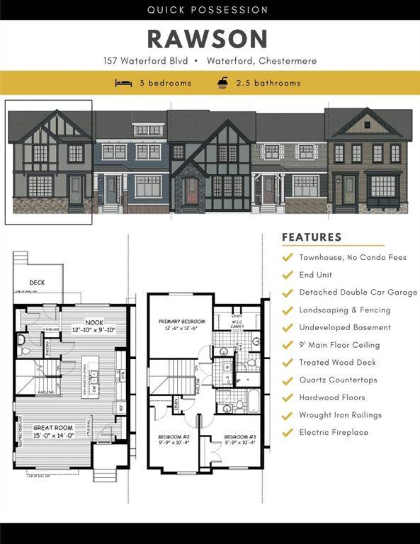 Chestermere, AB t1x 2m9,157 Waterford BLVD