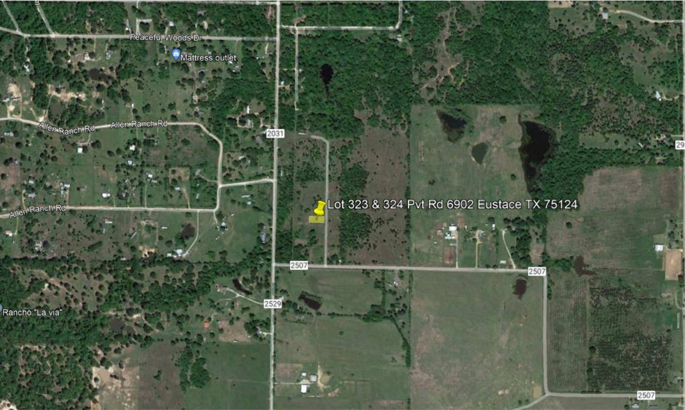 Eustace, TX 75124,Lot 323 & 324 Pvt Road 6902