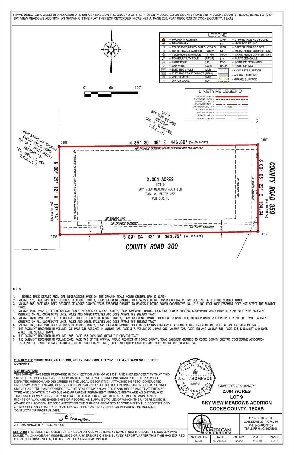 Muenster, TX 76252,Lot 9 County Rd 359