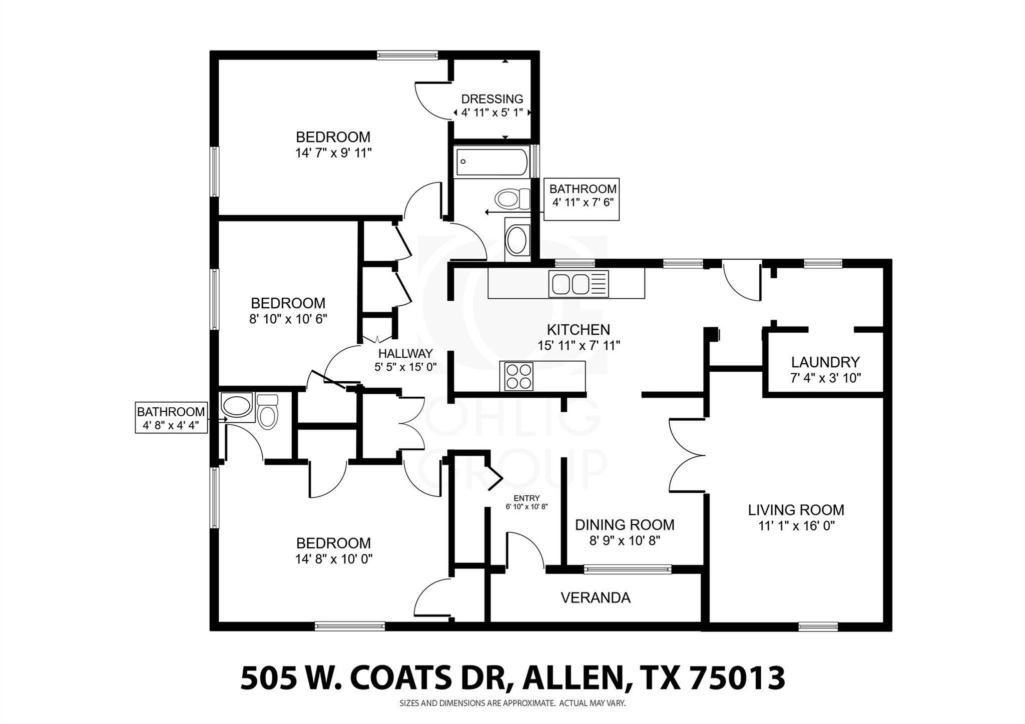 Allen, TX 75013,505 W Coats Drive