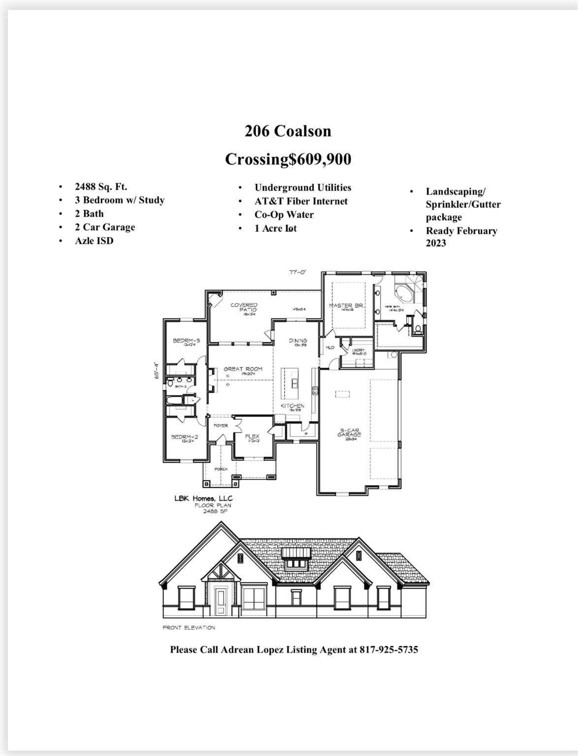 Azle, TX 76020,245 Coalson Crossing