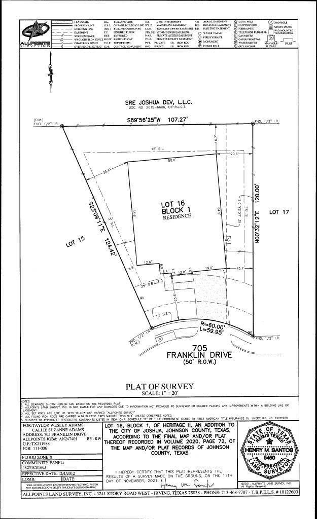 Joshua, TX 76058,705 Franklin Drive