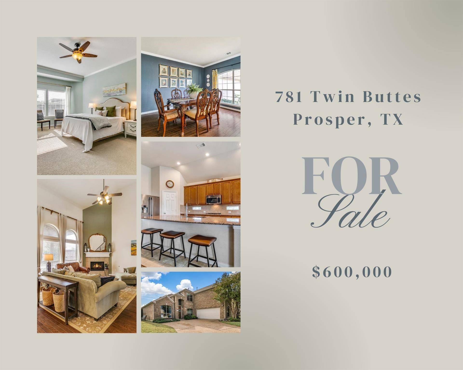 Prosper, TX 75078,781 Twin Buttes Drive