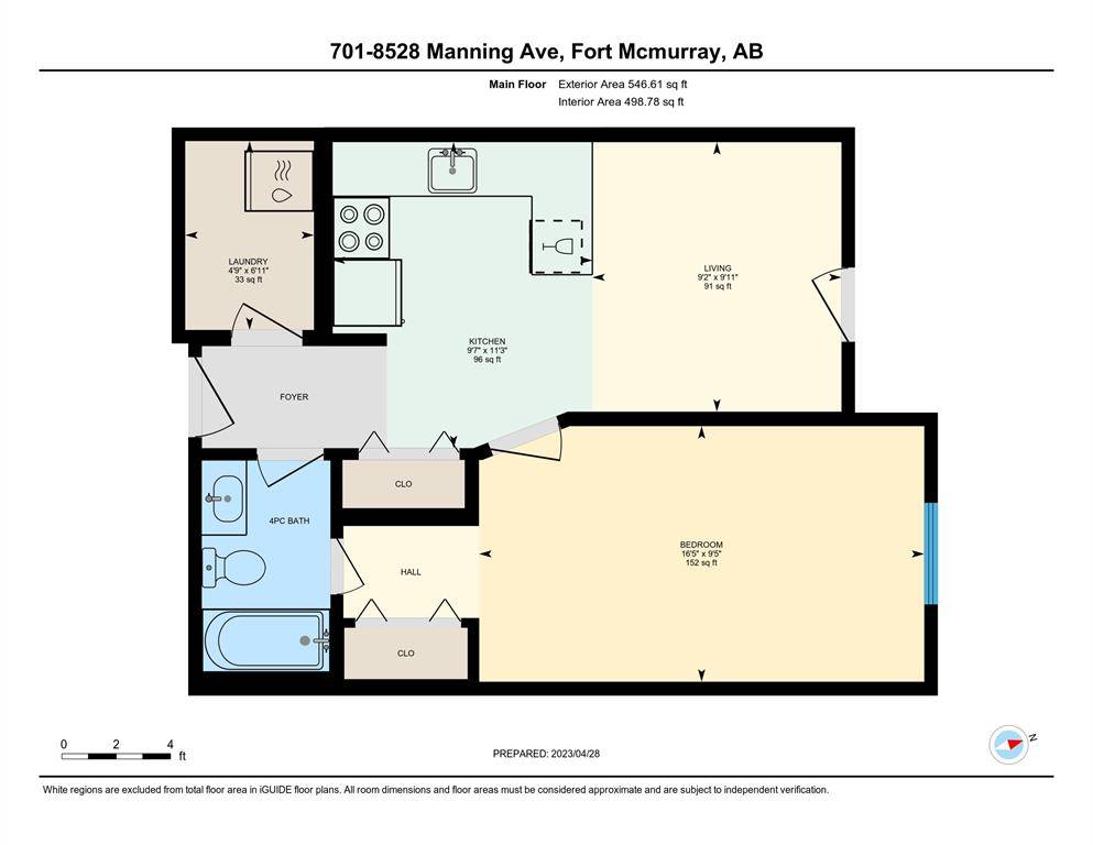 Fort Mcmurray, AB T9H5G2,8528 Manning AVE #701