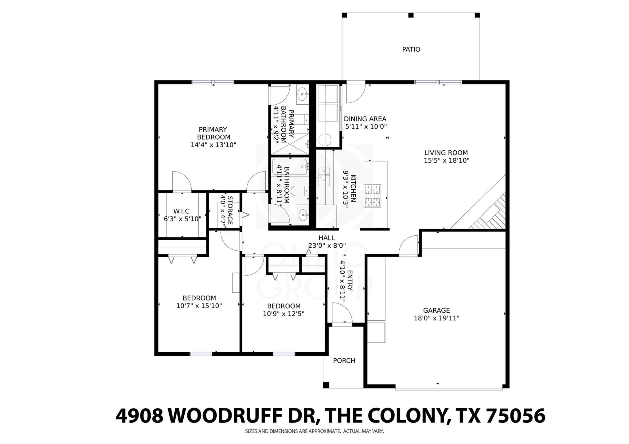 The Colony, TX 75056,4908 Woodruff Drive