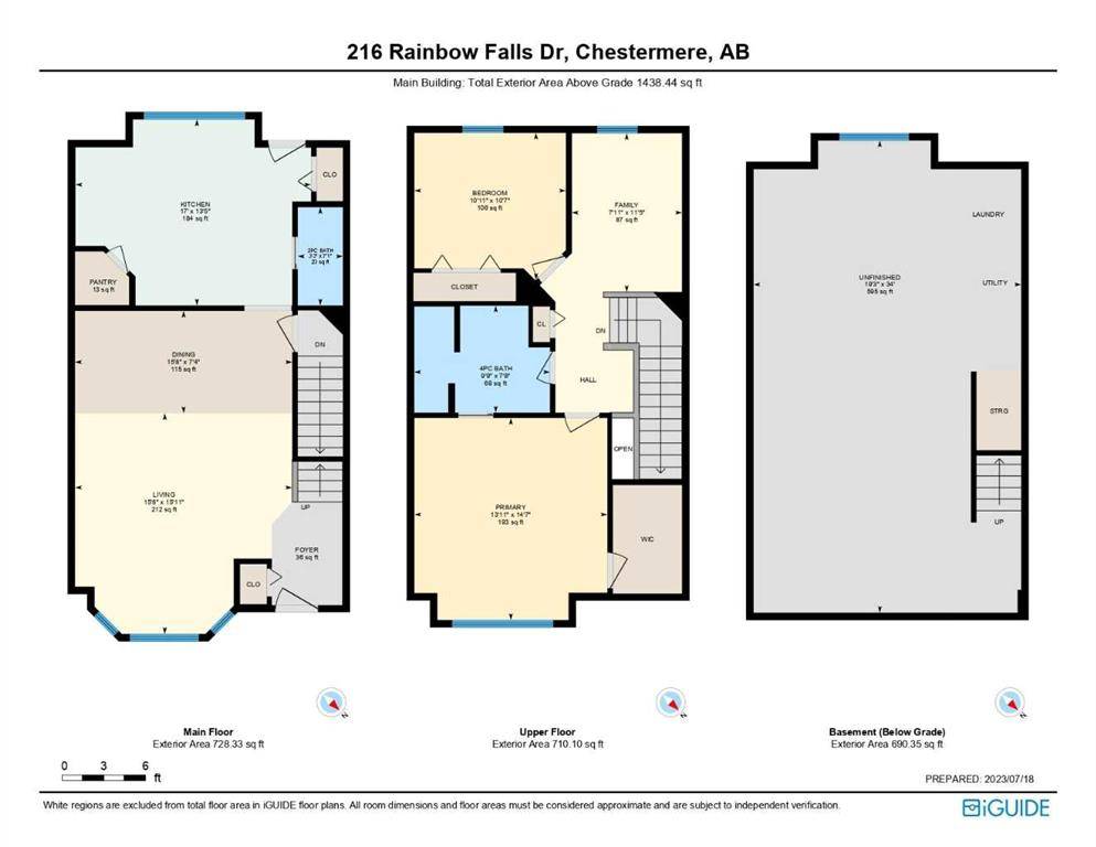 Chestermere, AB T1X 1W5,216 Rainbow Falls DR