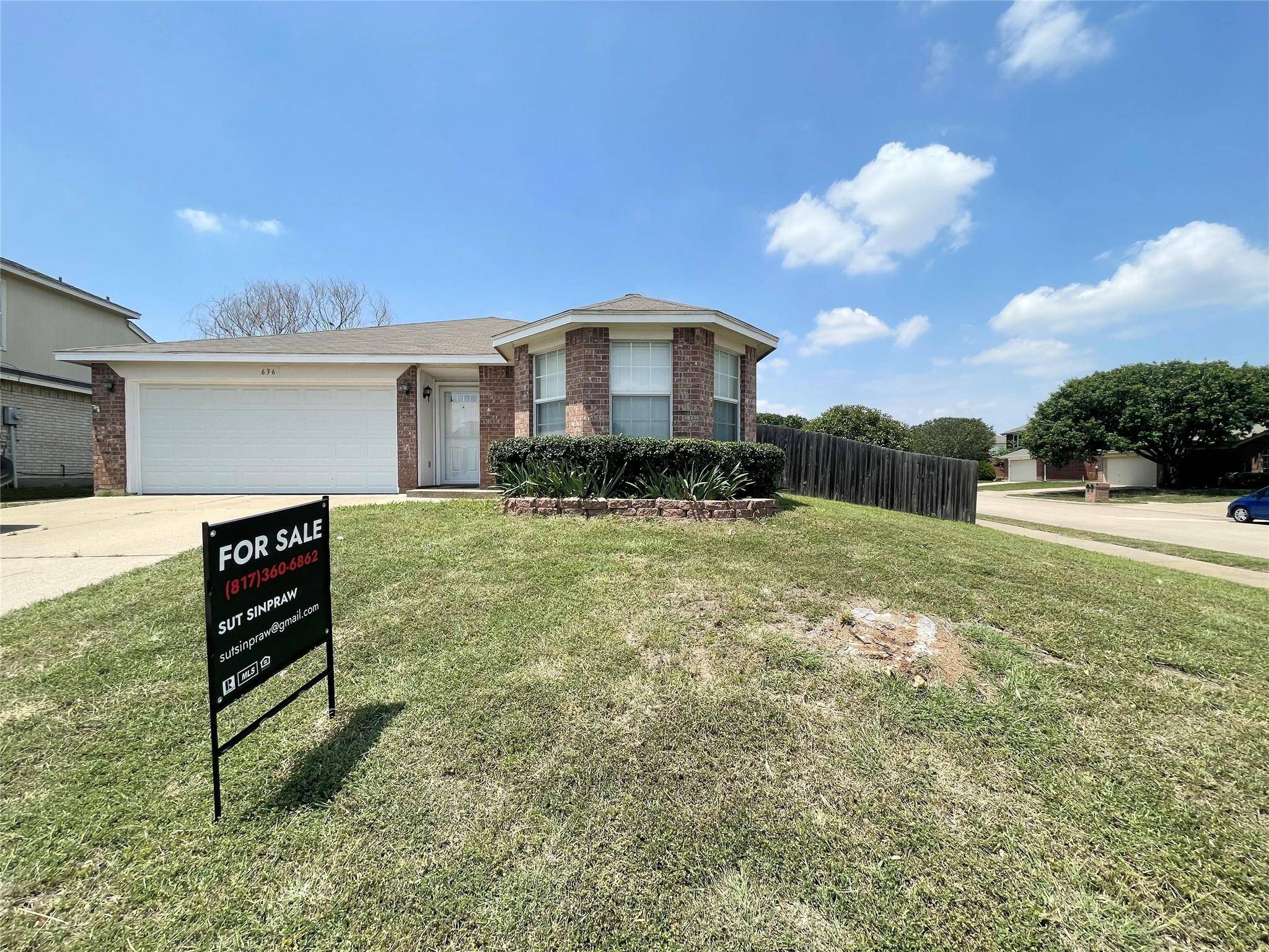 Saginaw, TX 76131,636 Bluejay Drive