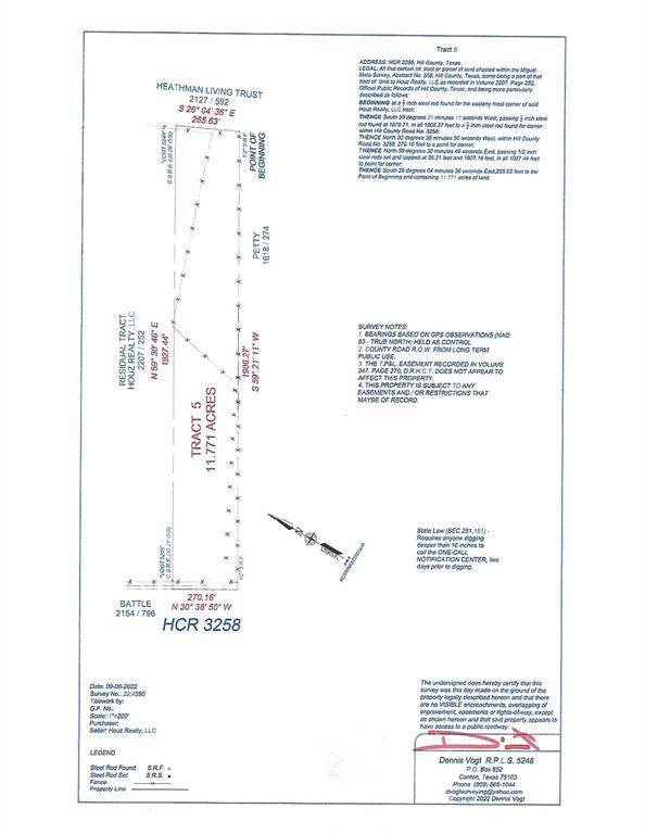 Mount Calm, TX 76673,404 HCR 3258 Lot 5