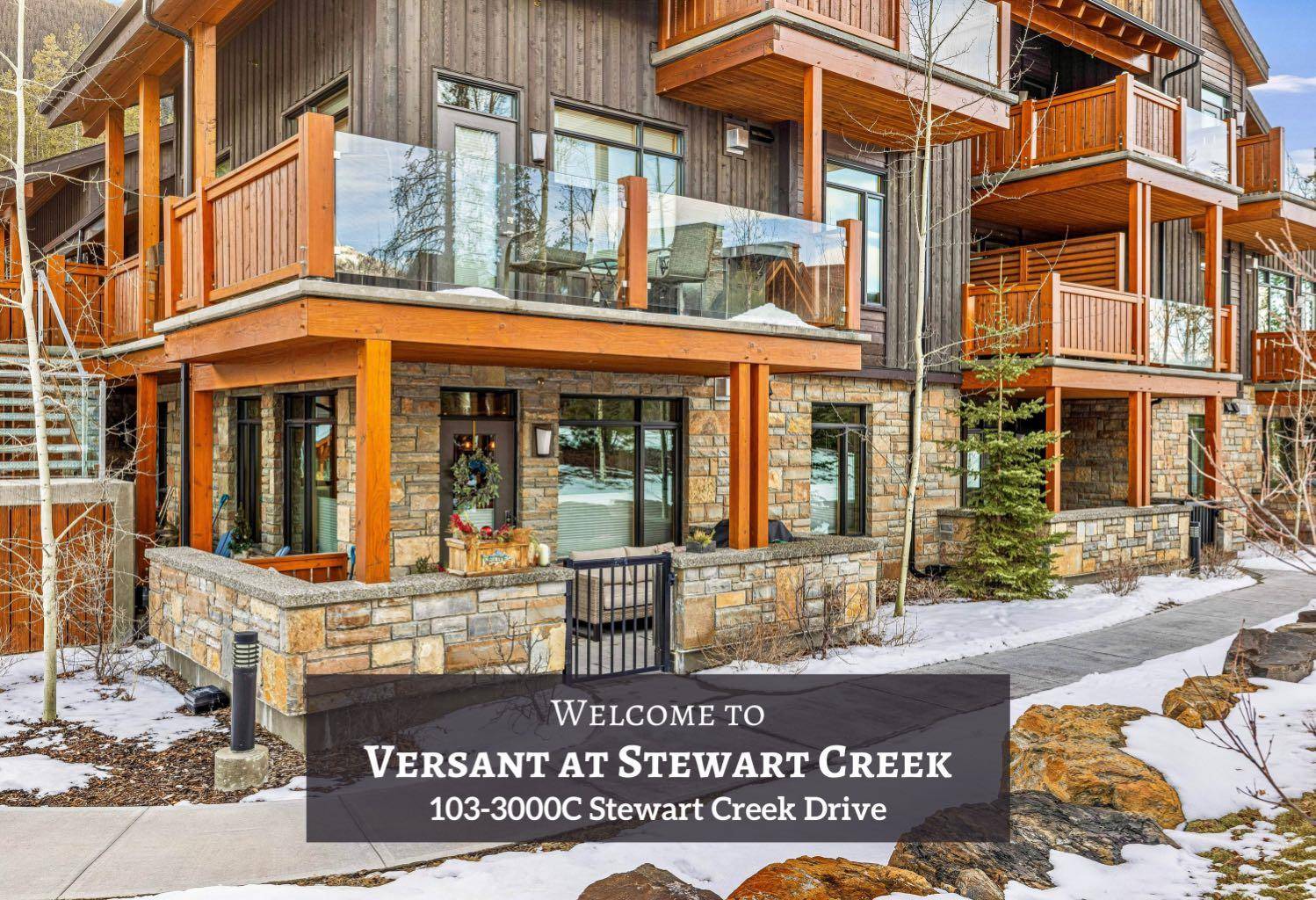 Canmore, AB T1W 0G5,3000C Stewart Creek DR #103