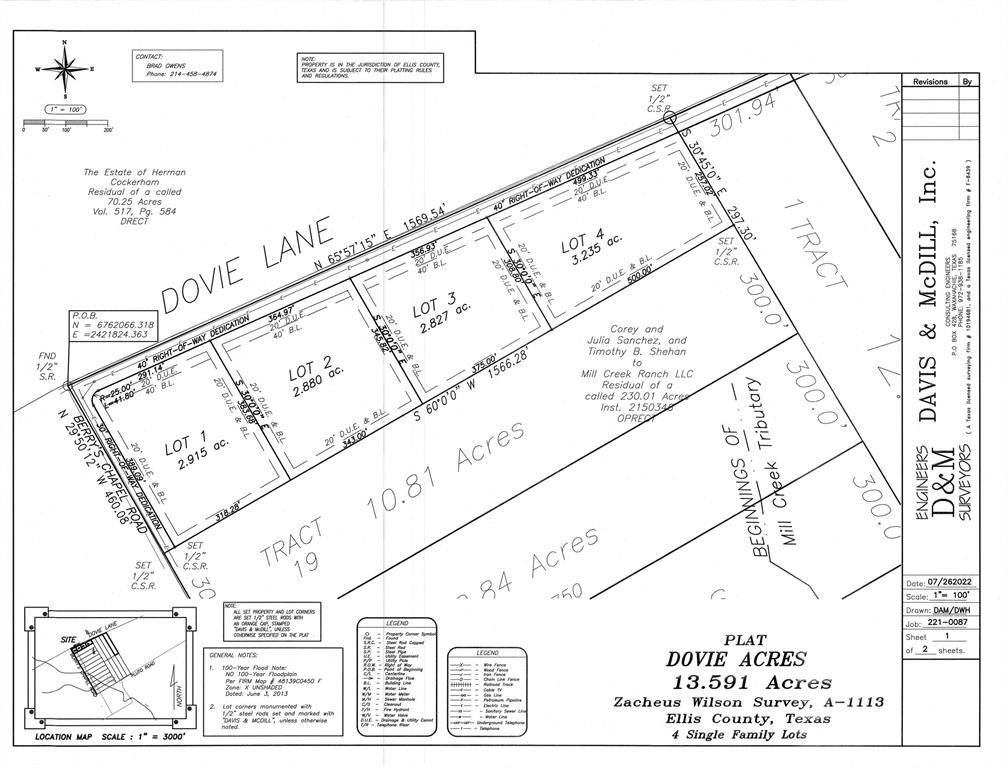 Milford, TX 76670,Lot 4 TBD Dovie Lane