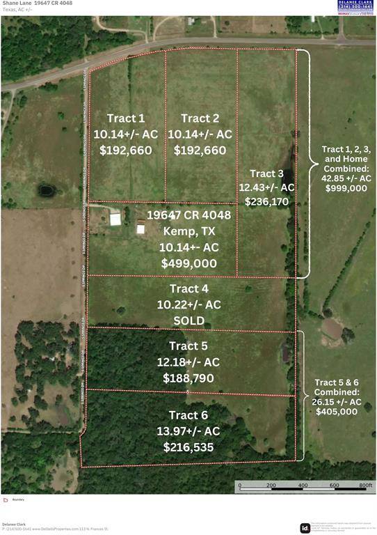 Kemp, TX 75143,Tract 2 FM 3396