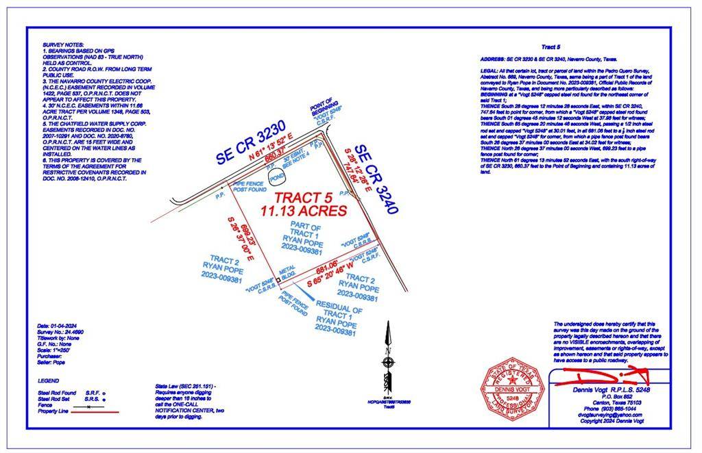 Kerens, TX 75144,7226 Tract 5 County Road 3248