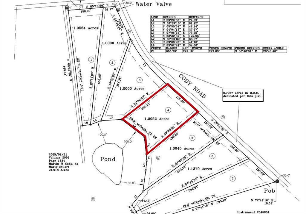 Ennis, TX 75119,Lot 4 Cody Road