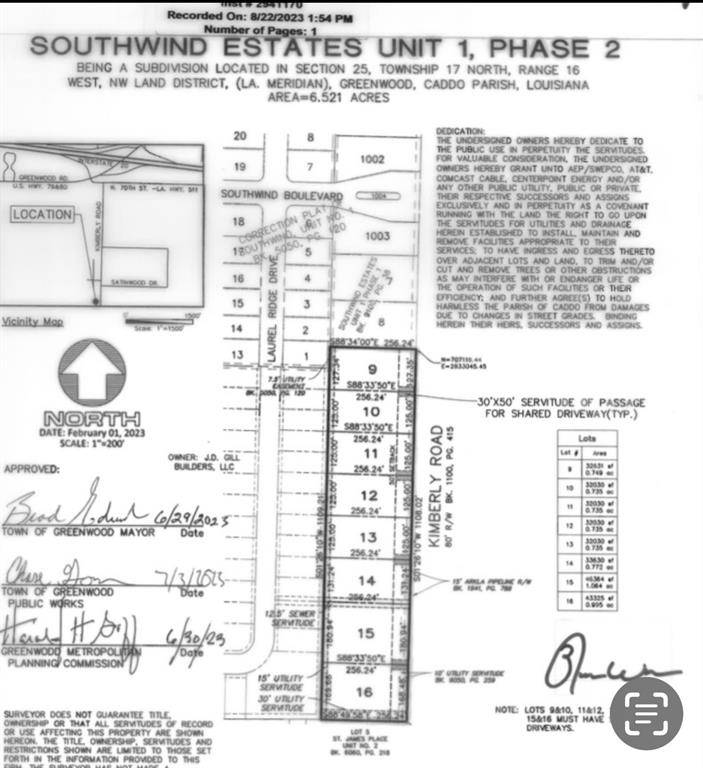 Greenwood, LA 71033,TBD Kimberly Road #12