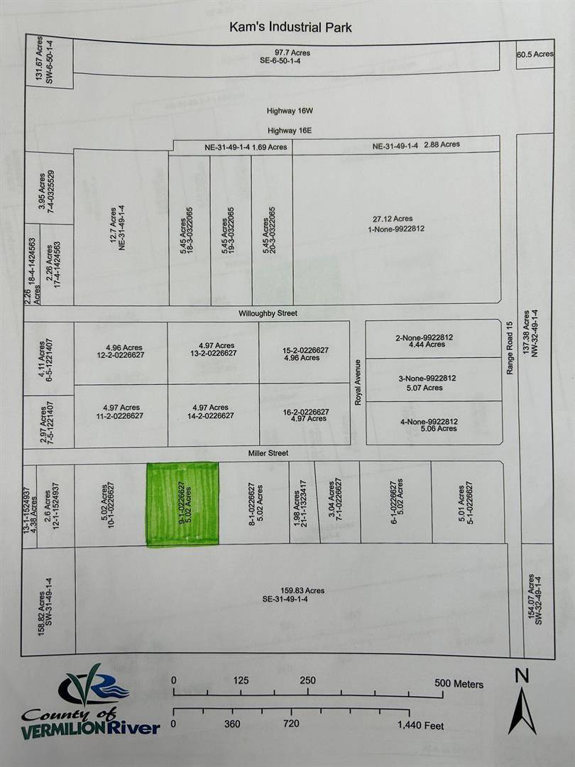 Rural Vermilion River County Of, AB T0B 0L0,Lot 9 Miller ST