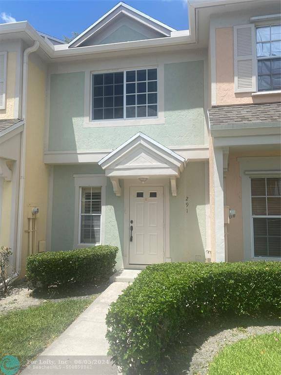 Weston, FL 33326,291 Duval Ct  #291