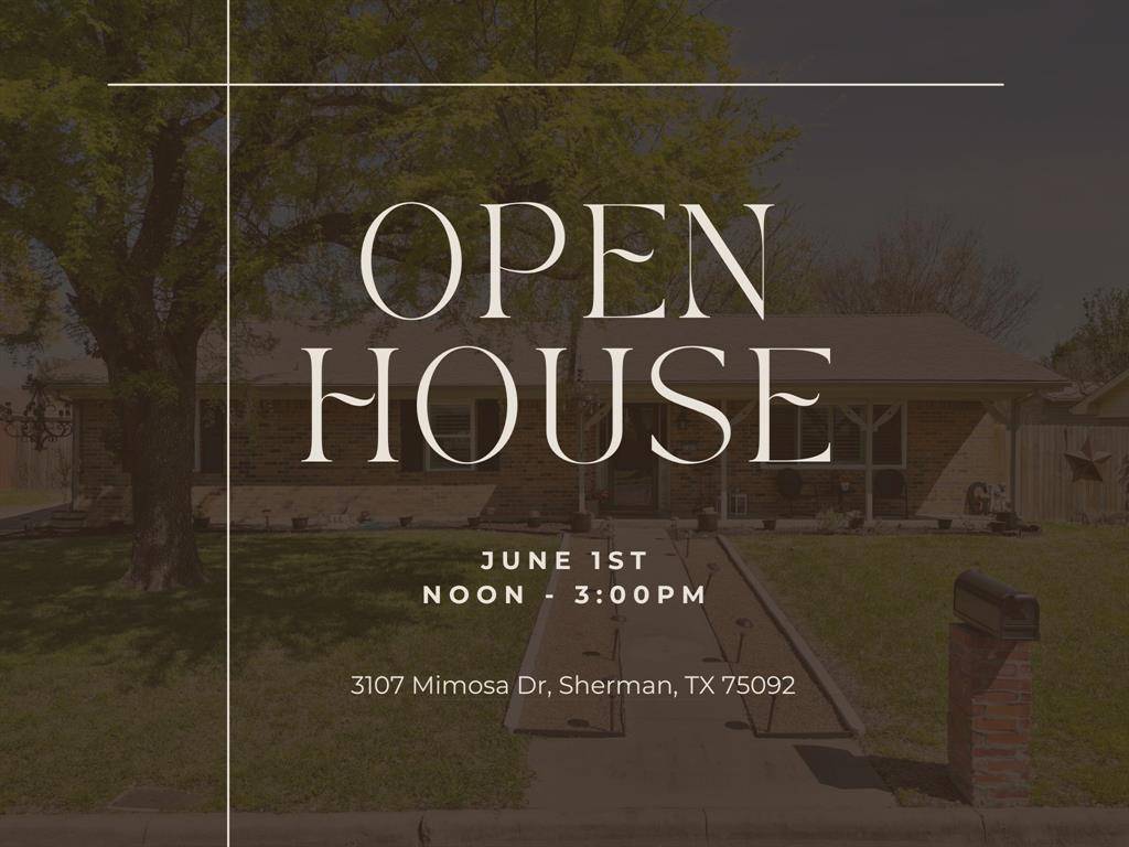 Sherman, TX 75092,3107 Mimosa Drive