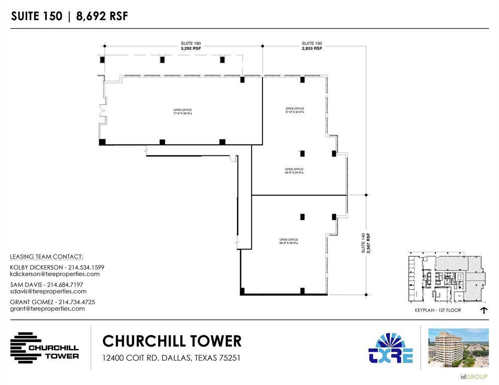 Dallas, TX 75251,12400 Coit Road #140