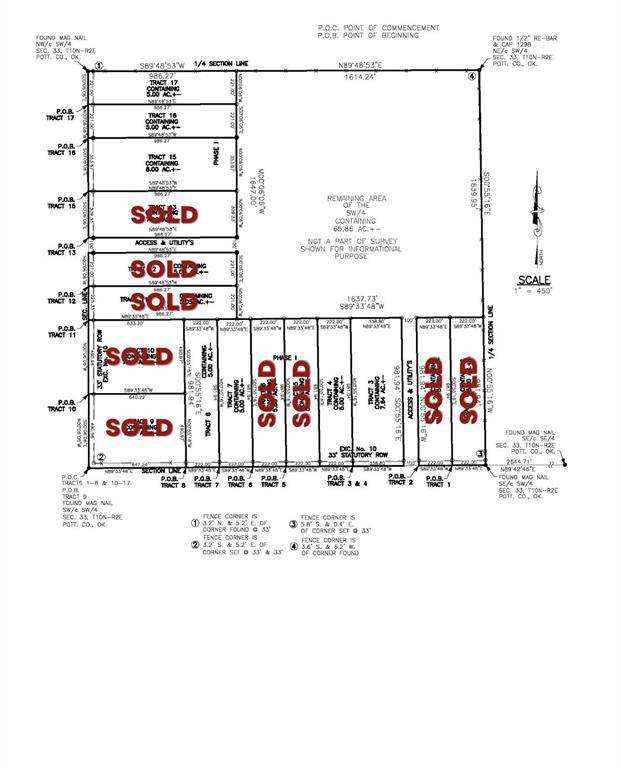 Bethel Acres, OK 74851,TRACT 3 WALKER & WACO Road