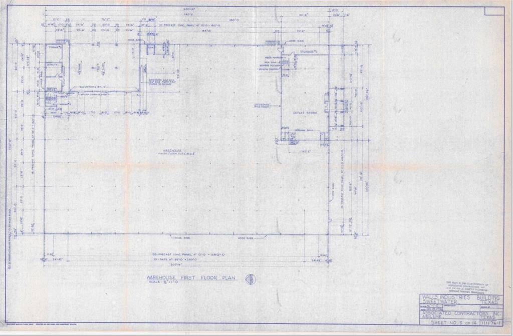 Sweetwater, TX 79556,1 Industrial Street