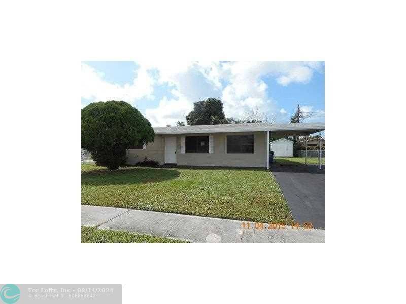 Lauderhill, FL 33313,1261 NW 54TH TER