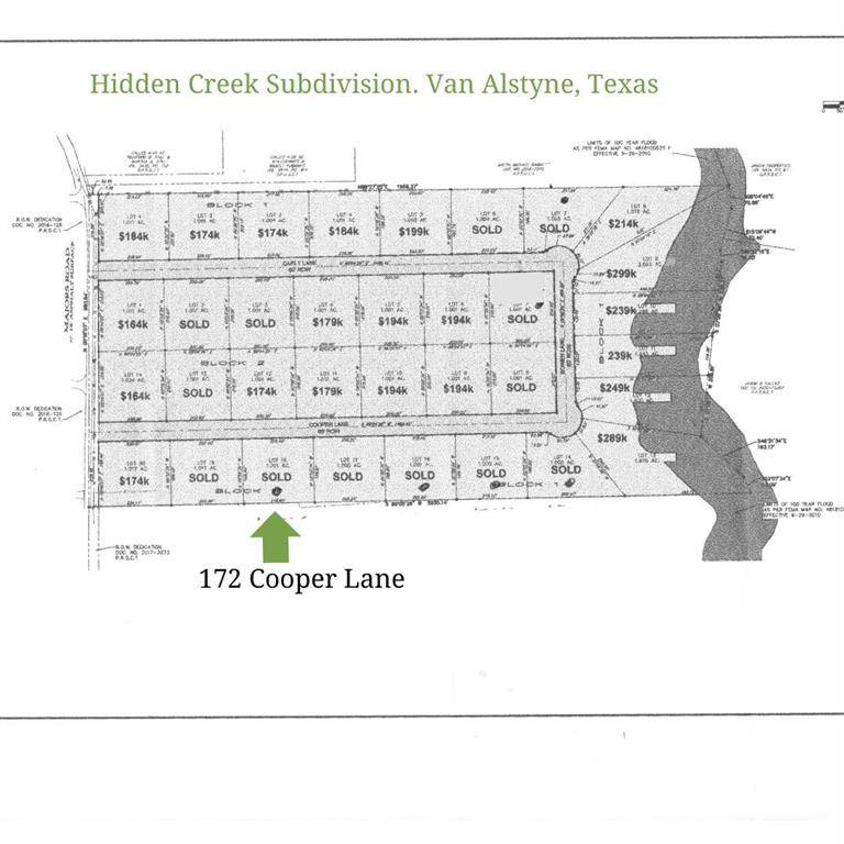 Van Alstyne, TX 75495,172 Cooper Lane