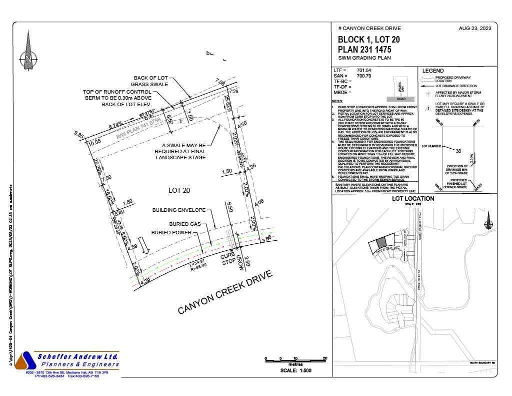 Medicine Hat, AB T1B 0B2,16 Canyon Creek DR SW