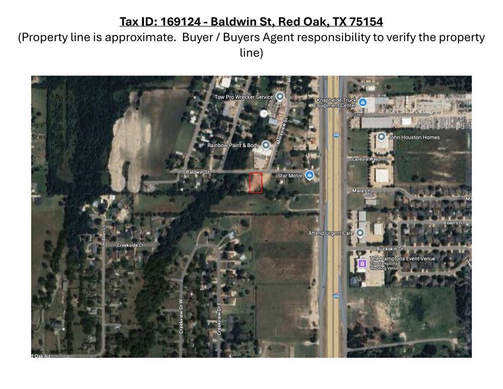 Red Oak, TX 75154,000 Baldwin Street