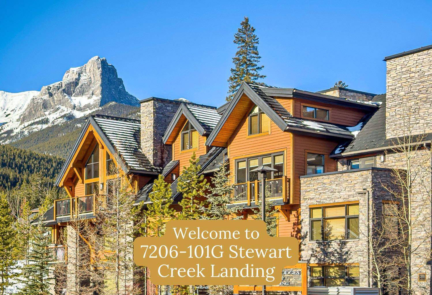 Canmore, AB T1W 0E3,101G Stewart Creek LNDG #7206