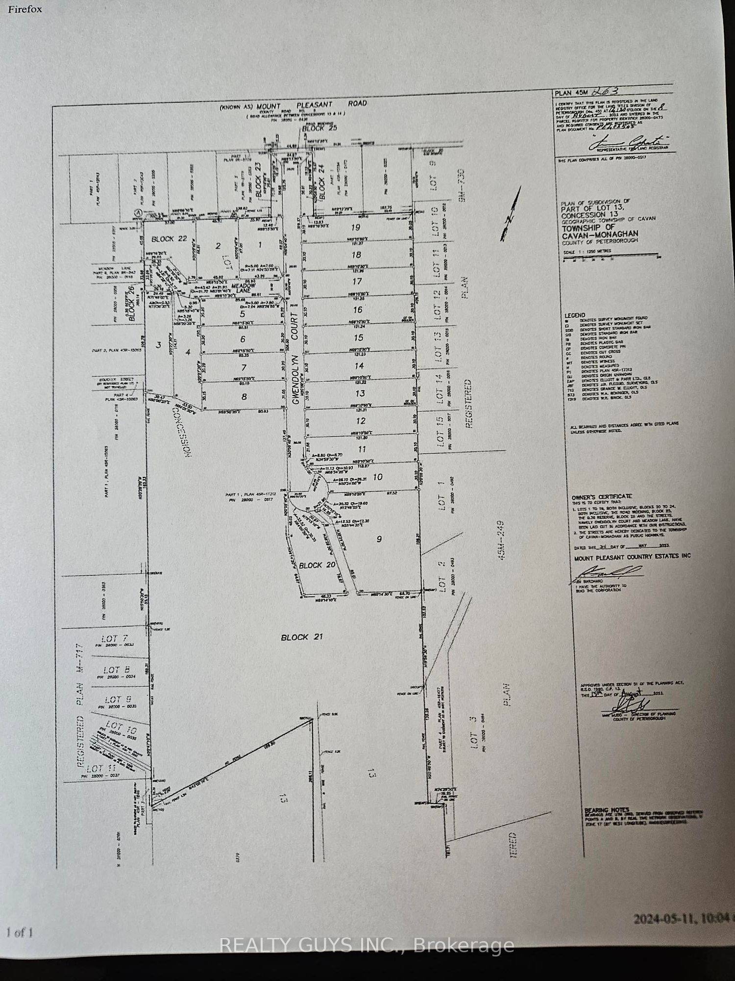 Cavan Monaghan, ON L0A 1C0,LOT 5 GWENDOLYN CT